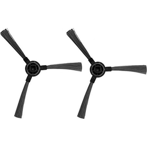 Set bestehend aus 2 Seitenbürsten, 2 Filtern und 2 Wischpads für den Saugroboter BR150/BR151 – Weiß (1/5)