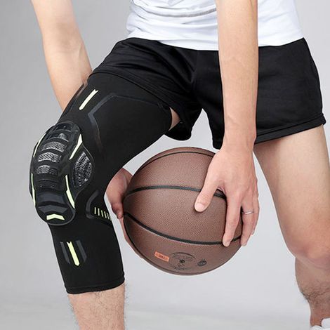 Genouillères pour le sport (basketball, cyclisme), protection intégrale (1/3)