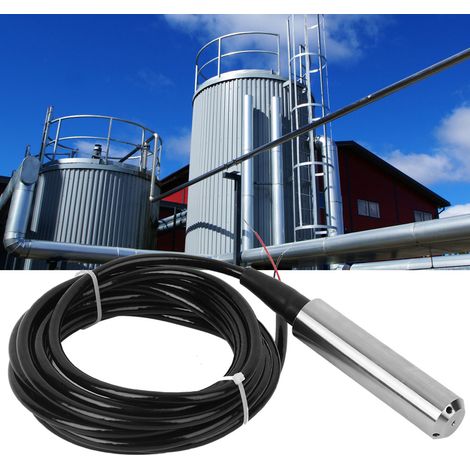 TL-136 Flüssigkeitsstandsensor, 4–20 mA Messumformer, 24 V DC, Messbereich 0–4 m, Wasserstandsanzeige (1/5)