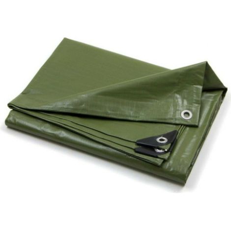 Utilia TELO OCCHIELLATO MULTIUSO IN POLIETILENE Col. Verde mt. 3x4 Utilia (1/4)