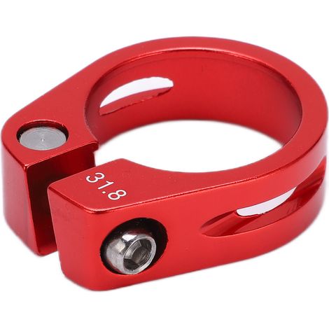 Collier de serrage pour tube de selle vélo, en alliage d'aluminium, pour VTT et vélo de route, antivol de selle. (1/5)