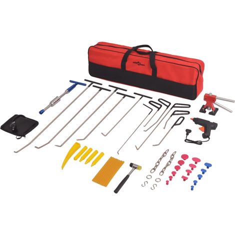 50 Piece Paintless Dent Repair Set Stainless Steel vidaXL
