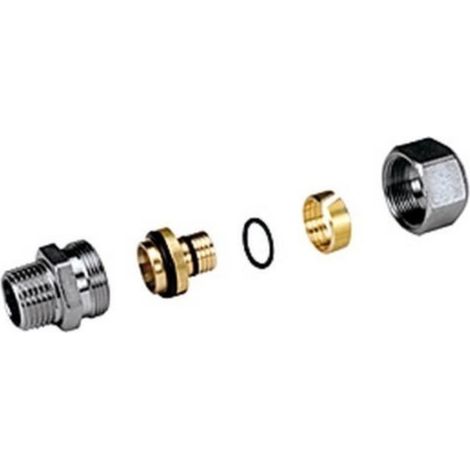 Raccordo Giacomini attacco diritto filettato 1/2 x 20x2 R187MX062 (1/2)