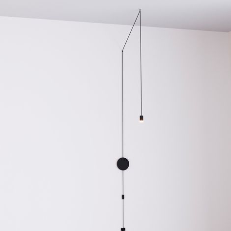Designer-Pendelleuchte „Nebula“ mit Schalter und Stecker - 1 x