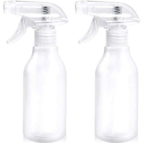 Spray Vide 300ml 2 Pièces Vaporisateur Vide, Bouteille Spray Vide, Spray Bottle, Eau Réglable Pulvérisateur Jardin Cheveux Animaux (1/5)