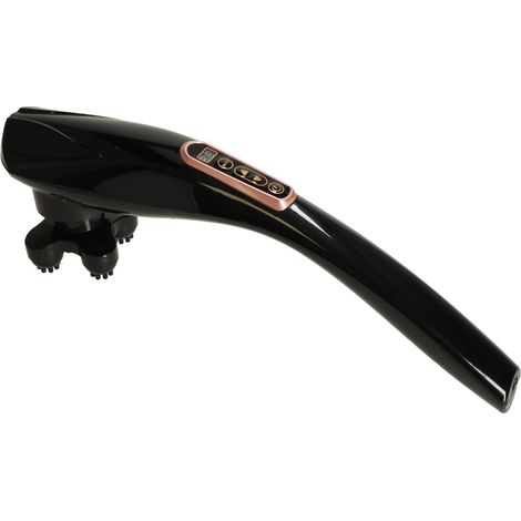 Masajeador vibratorio para espalda y cuello negro