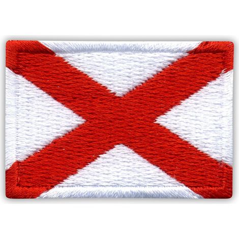 Aufnäher Flagge Victor – Magnetische Rückseite – Gestickter Aufnäher/Abzeichen/Emblem