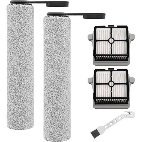 Replacement brush roller and HEPA filter for Tineco FLOOR ONE S7 PRO/FLOOR ONE S6 wet and dry vacuum cleaners (This product is only compatible with Tineco FLOOR ONE S7 PRO and S6)--DTEKGAZ