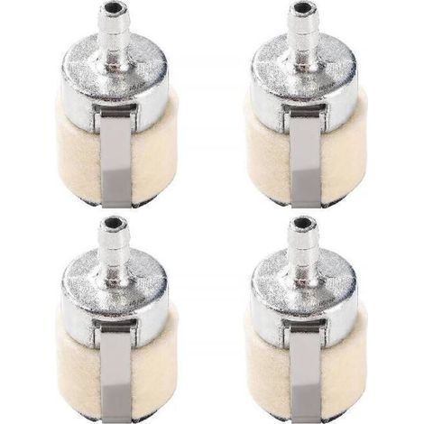4 Pièces Élément Filtrant pour Scie à Chaîne, Filtre à Essence Tronçonneuse, Compatible avec Echo 13120507320 13120519830 125-527 (1/4)