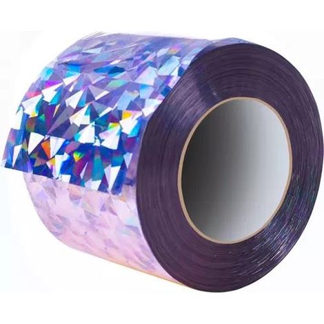 Northix Reflexband Anti-Vögel Multicolor 50m PVC