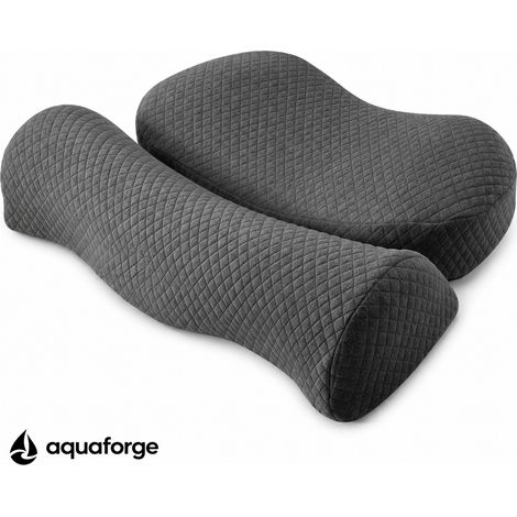 Almofada Cervical Ergonómica Espuma Viscoelástica Respirável 51 x 33 x 10 cm (1/5)