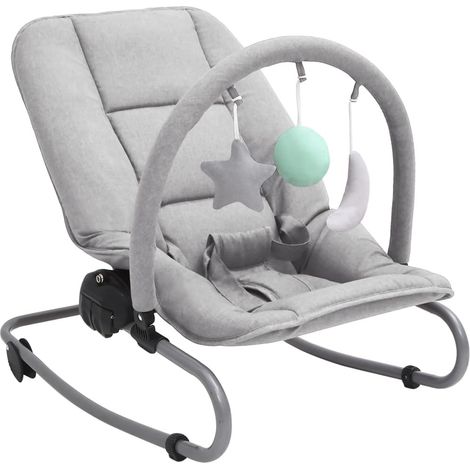 Transat pour bébé. Gris. De qualité et prix contenu (1/5)