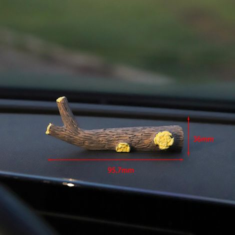 Lot de 3 adorables accessoires pour voiture : figurines de chats en résine amusantes pour décorer le tableau de bord et le rétroviseur. Figurines de chats mignonnes, ornement décoratif pour voiture, i (1/3)