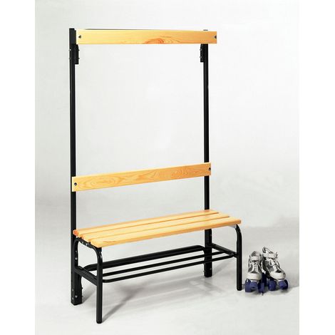 Sypro, Bancs avec portemanteaux pour vestiaires, simple face, (1/5)