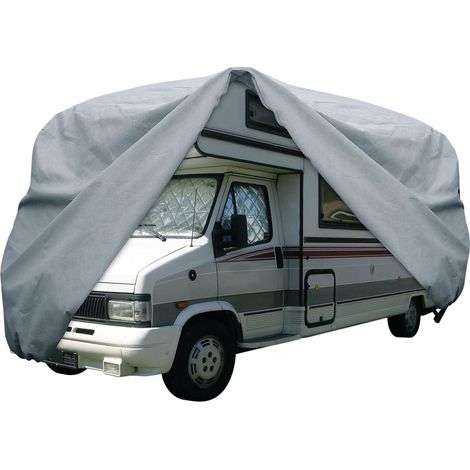 Housse de protection camping-car 6,10m – Polypropylène 4 couches – Protection UV, pluie et salissures – Accès facile avec fermetures – Optima