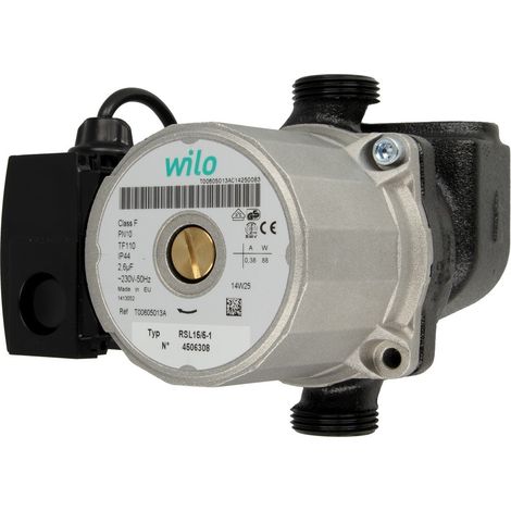 Bosch – Circulateur RSL15/5-1 – Tension 230V – Entraxe 130mm – Filetage plomberie pour chaudières – Circulation efficace de l'eau