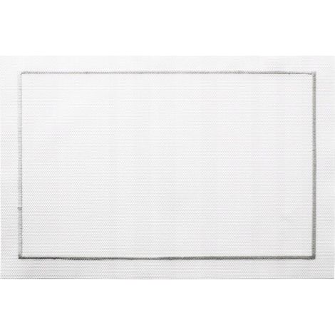 Rechteckiges Platzset aus Polyester, Kunststoff, 30 x 45 cm, 1 Stück.