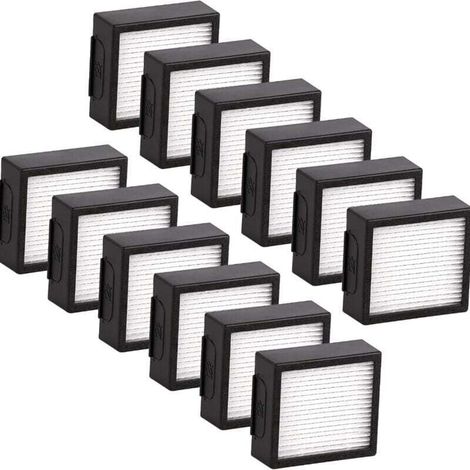 12-Pack Remplacement Filtres avec iRobot Roomba i & e i7 e5 e6 + J7 Pièces de Rechange po (1/4)