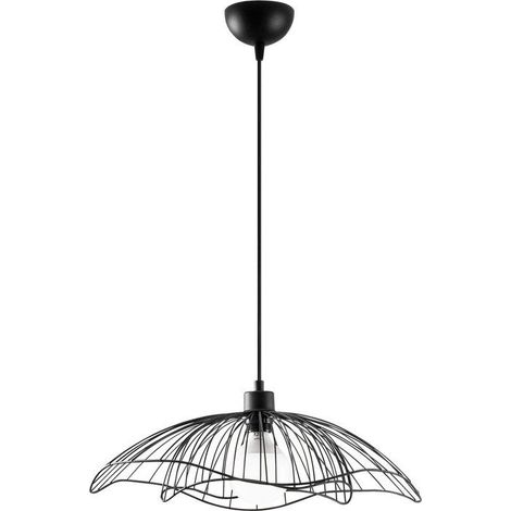 Industrielle Hängeleuchte D BY M.RED Schwarz - Robustes Metall - Industrielles Design - Modern (1/5)
