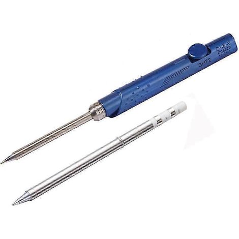 Fer à souder SH72 65 W, 12-24 V, 220-400 V, température réglable, outil de soudage SH72 B2 (non T12), bleu foncé WHBYV (1/4)