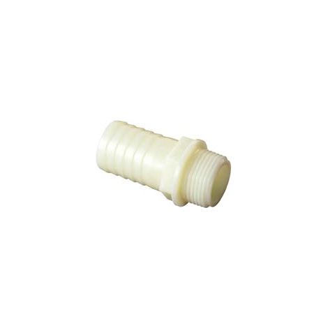 RACCORDO IN PA PORTAGOMMA DRITTO- - M 11/4 x ø mm.35 - 10 pezzi BUCCHI