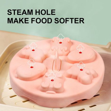 1 Moule à gâteau, 6 trous, silicone, 15,4x4,8cm, moule à muffins, congélateur, lave-vaisselle, cuisine (1/5)