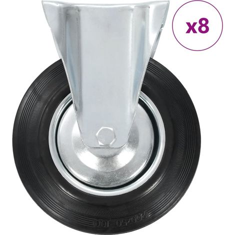 8 Stk. Bockrollen 200 mm
