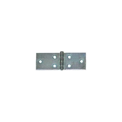 Cerniere lunghe 60 x 25 mm. - zincate - 4 pz.
