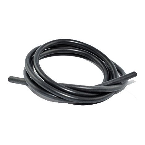 Cavo ad alta tensione, in silicone, nero, 5 mm (1 m)