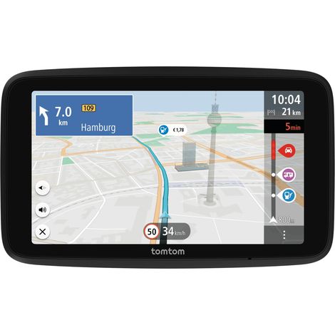 TomTom GO Camper Tour navegador Fijo 15,2 cm (6") Pantalla táctil Negro (1/5)