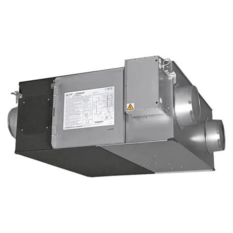 Recuperatore di calore Entalpico VMC Mitsubishi portata d'aria 250 mc/h LGH-25RVX3-E
