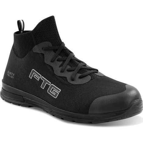 FTG Black High S3 ESD SRC Sockenschutzschuhe
