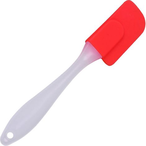 Spatule en silicone, petite spatule fendue, spatule à gâteau, spatule à crème, spatule à confiture, spatule à beurre, ustensiles de pâtisserie (1/5)