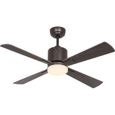 Ventilateur de plafond ECO NEO III 103, Bronze - Noyer/Cerisier, Wi-Fi avec éclairage (1/2)