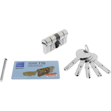 Cilindro seguridad doble protec.roturas t7553040n TESA