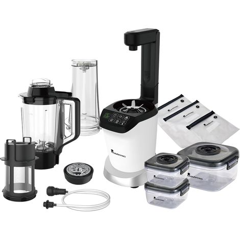 Set de Batidora al vacÃ­o 1000W de 1,5L con Vaso 0,7L y Acceosrios MasterPRO