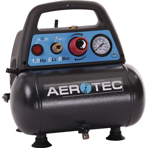 Aerotec Druckluft-Kompressor Airliner 6 6 l 8 bar (1/4)