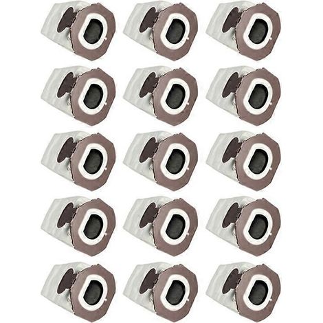 Lot de 15 sacs pour aspirateur Vorwerk Kobold VK7 FP7 (1/5)