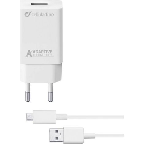 Cellularline Adaptive Fast Charger Kit 15W - Micro USB - Samsung (1/5)