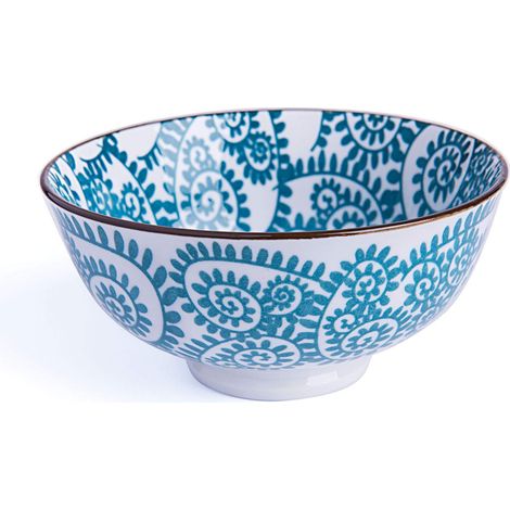 Bol Oriental en Porcelaine 12 cm Rami Blu (1/5)