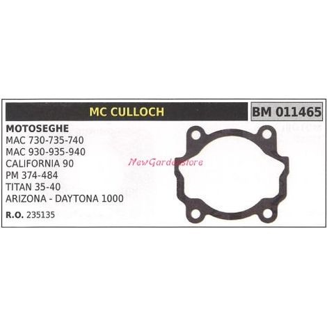 Zylinderdichtung MCCULLOCH Kettensäge MAC 730 735 740 011465