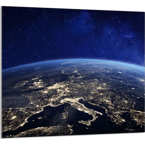 PANNELLO IN VETRO PER CUCINA 65x60 Terra (1/5)