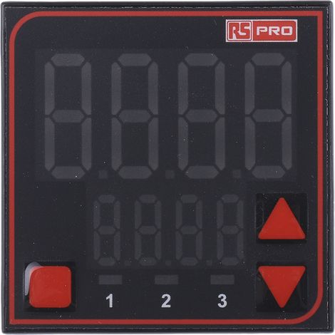 Régulateur de température PID, 110240 V c.a., 3 sorties Relais, SSR Analogique, thermocouple type B, ( Prix pour 1 ) (1/3)