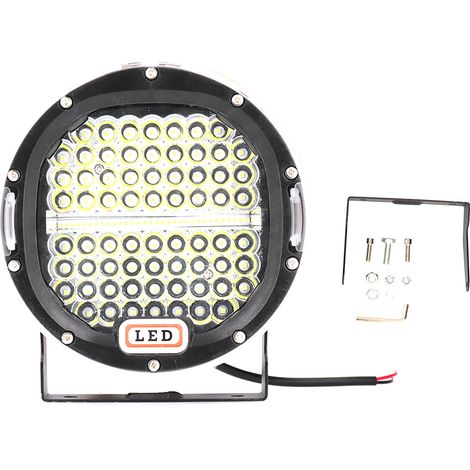 Phare rond 7 pouces 300W 30000LM 6000K, projecteur haute luminosité étanche IP68 (1/5)