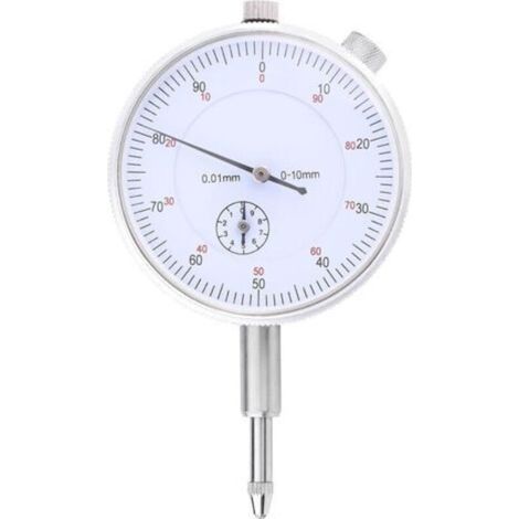 Indicateurs à cadran Métrique Comparateur de Précision 0,01 mm, Plage de 010 mm (1/5)
