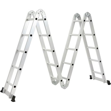 LIFT Echelle modulable en aluminium 4 pans 5 marches