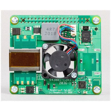 Bloque de alimentación raspberry-pi sc0468 PoE 20 W 5 V DC (1/2)