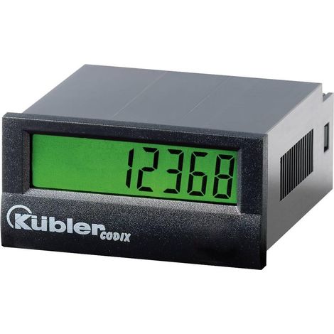 Kubler Automation Codix 136 frecuencímetro negro 45x22 mm