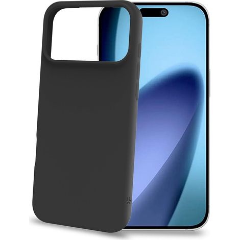 iPhone 17 Pro Max Soft Rubber Case, Schwarzes TPU