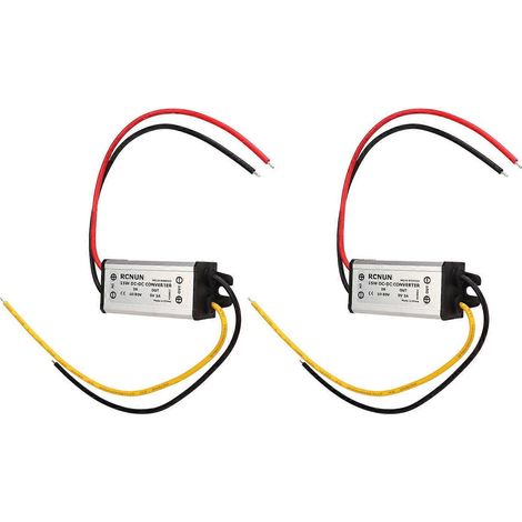 régulateurs de tension CC 12 V/24 V/36 V vers 5 V CC, 10 à 80 V vers 5 V, module d'alimentation régulateur 3 A 15 W pour M